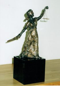 Rikki van Lint Vrouwe Justitia